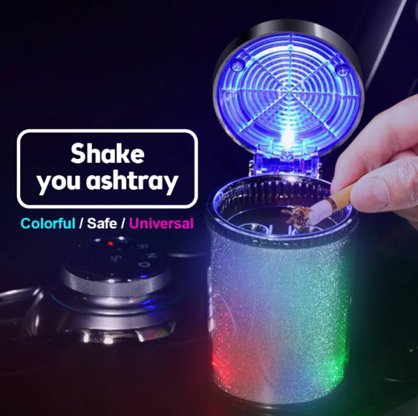 Led Ashtray For Car,Home & office Desk