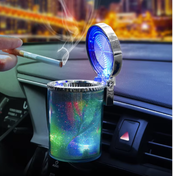 Led Ashtray For Car,Home & office Desk - Image 2